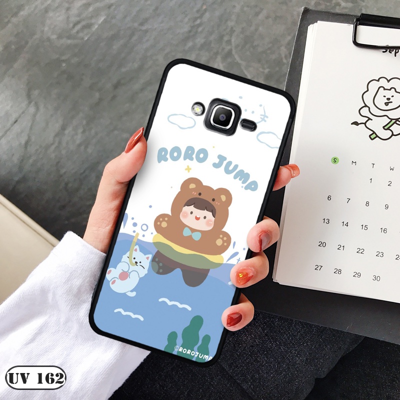 Ốp lưng Samsung Galaxy J5 2015/J7 2015-lưng nhám viền dẻo  ngộ nghinh