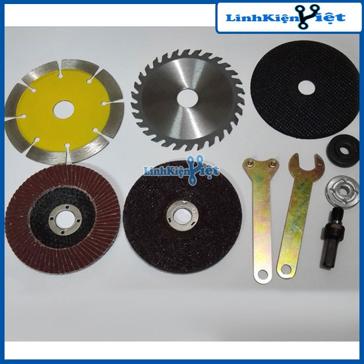 Combo Dụng Cụ Tháo Lắp và Lưỡi Cắt, Mài Đa Năng