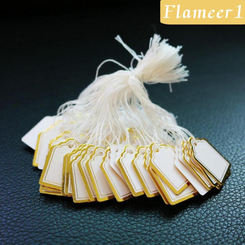 [flameer1] 500 Nhãn Dán Buộc Dây Đồng Hồ / Trang Sức