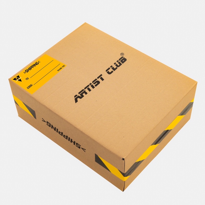 Balo Artist Club PEACE size 45x35x15cm - Kèm box bảo vệ