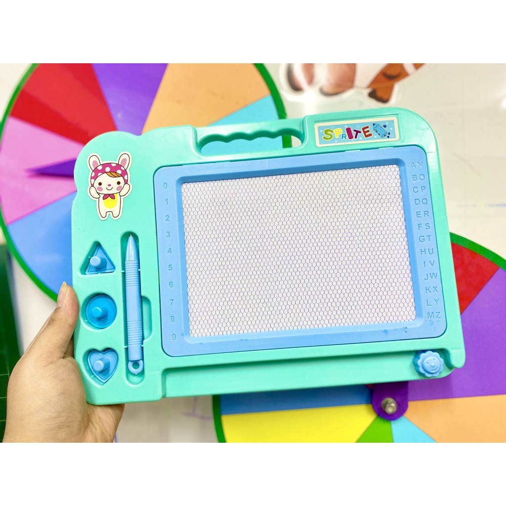 Bảng gạt - Bảng viết từ tự xoá THÔNG MINH cho bé - mẫu ngẫu nhiên