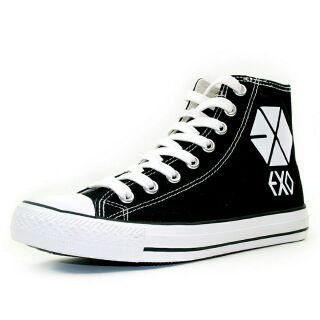 Giày vẽ tay EXO cao cổ