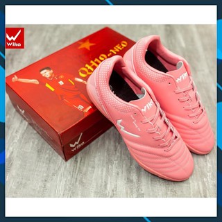 [ Giày Chính Hãng ] Giày bóng đá Wika QH19NEO,giày đá bóng sân cỏ nhân tạo chính hãng khâu full đế full hộp
