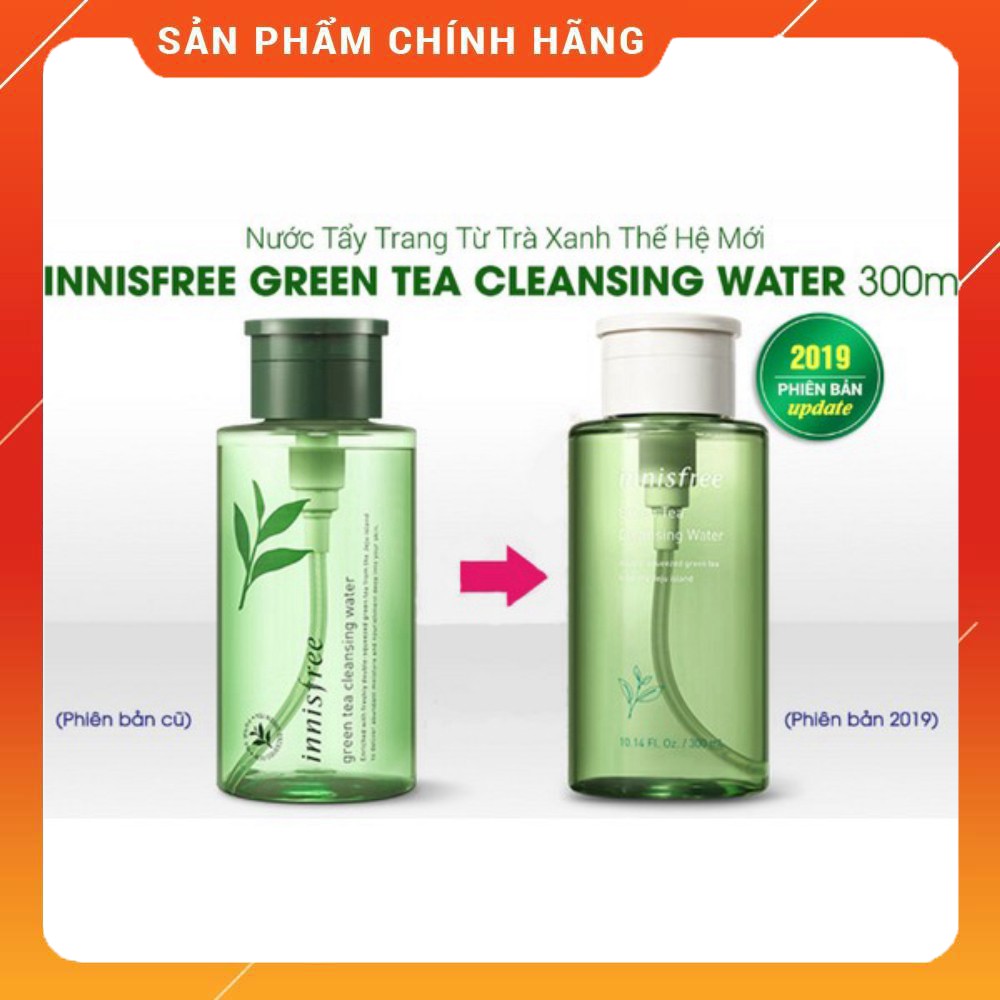 Nước tẩy trang Innisfree Green Tea Cleansing Water 300ml