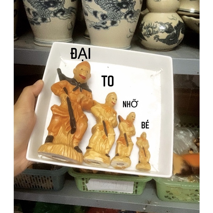 Bộ tượng gốm sứ Bát Tràng TÂY DU KÝ thầy trò đường tăng
