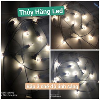 Bóng đèn led trái bắp 3 chế độ ánh sáng có đui e14 và e27