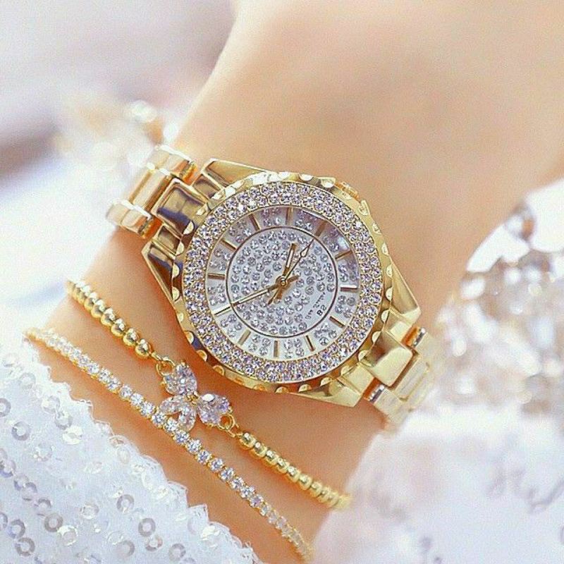 Đồng hồ nữ Bee Sister hàng chính hãng đính đá siêu sang | BigBuy360 - bigbuy360.vn