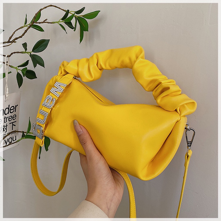 Túi đeo vai IELGY màu trơn nhỏ gọn thời trang dành cho nữ