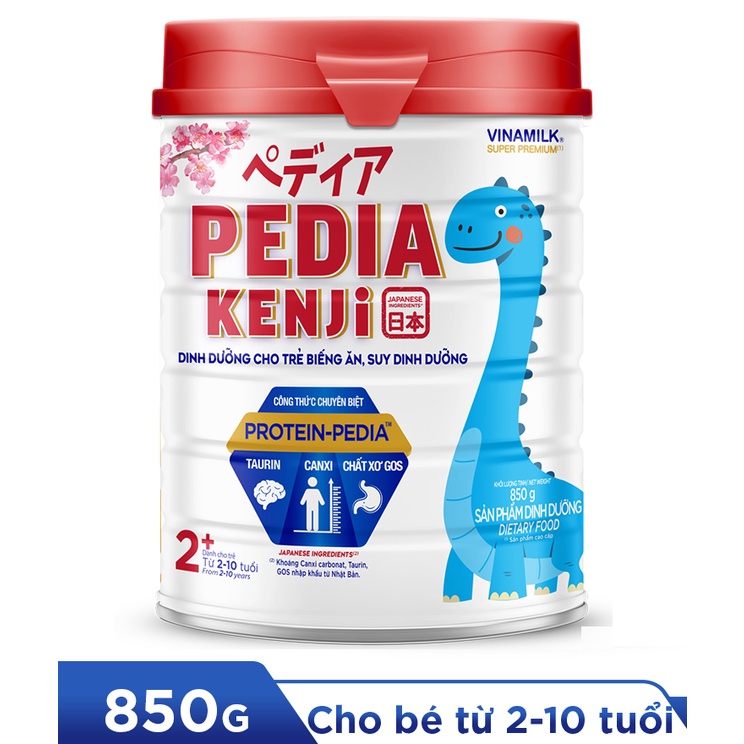 Sữa bột Vinamilk Pedia kenji 2+ 850gram