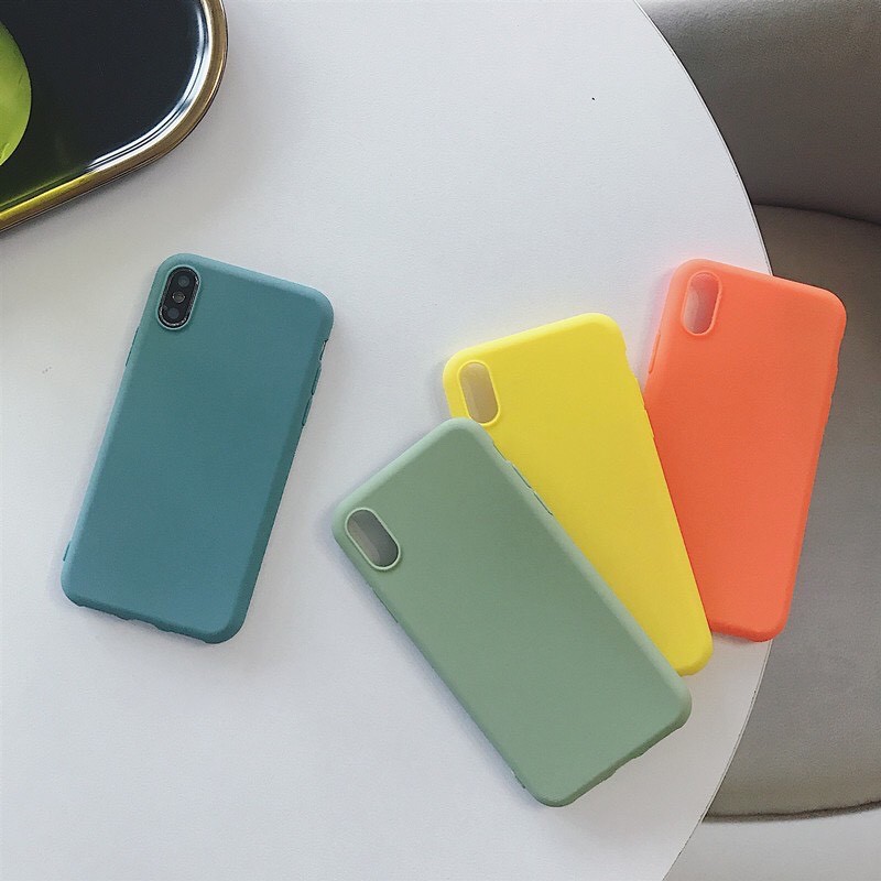 Ốp lưng TRƠN DẺO 8 MÀU 5/5s/6/6plus/6s/6s plus/6/7/7plus/8/8plus/x/xs/xs max/11/11 pro/11 promax
