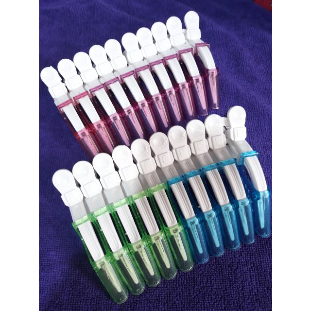 VỈ 10 CÂY KẸP VỊT CÁ SẤU CHIA TÓC