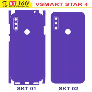 Dán Skin,Decal , Dán Vân Cacbon VSmart Star 4