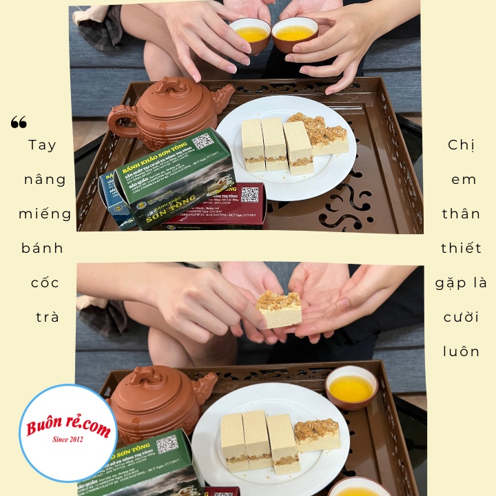(MẪU MỚI) Hộp 1 Phong Bánh Khảo Sơn Tòng đặc sản Cao Bằng thơm ngon hấp dẫn Br 00025