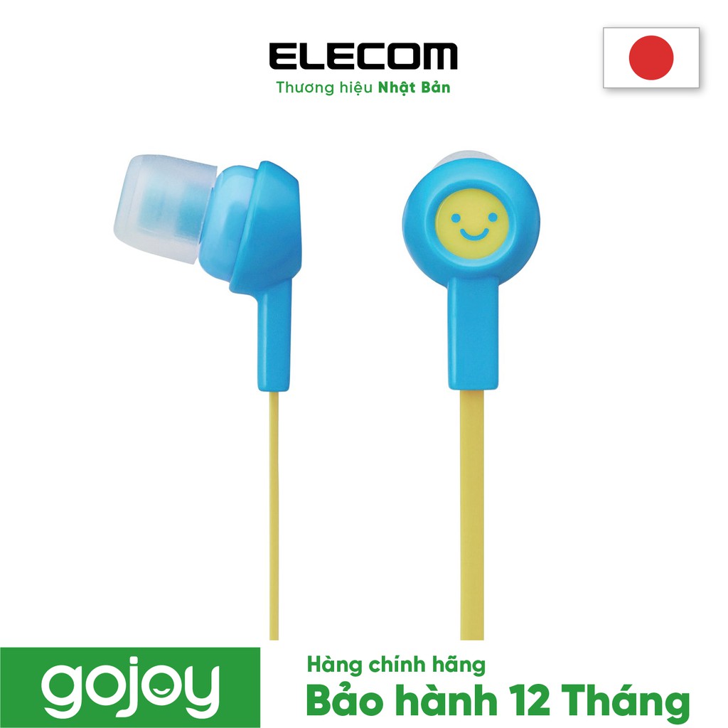 Tai nghe nhét tai có dây ELECOM EHP-C3520 - Hàng chính hãng Bảo hành 12 tháng