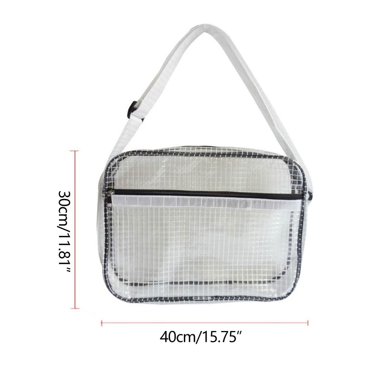 Túi Đeo Chéo Trong Suốt Chống Tĩnh Điện Thời Trang Đi Biển Mùa Hè