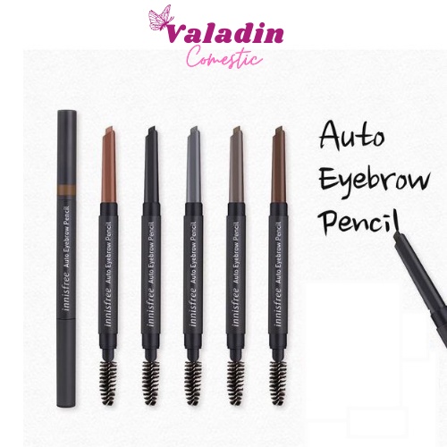 Kẻ Chân Mày INNISFREE Auto Eyebrow Pencil 0.3g #5  Mẫu mới