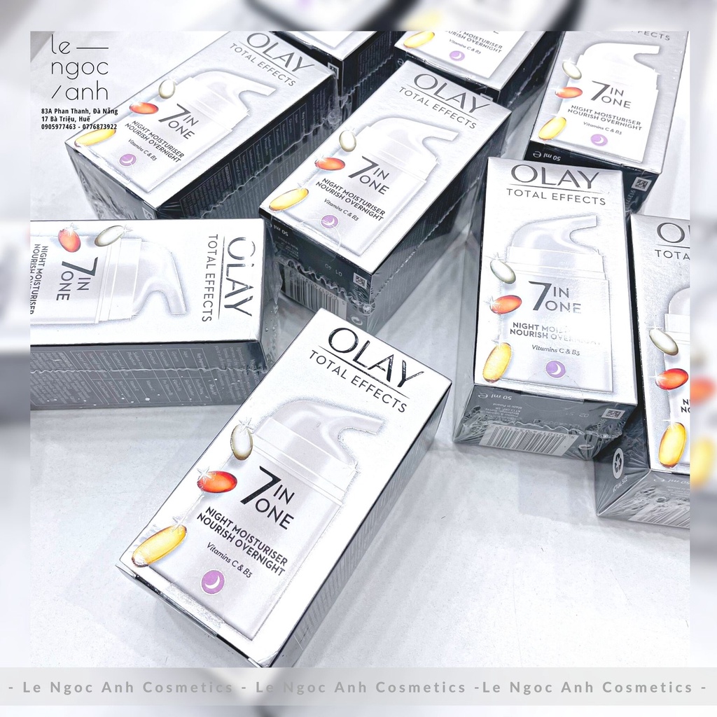 Kem Dưỡng Đêm Olay Total Effects 7 In One Night Firming Moisturiser 50ml