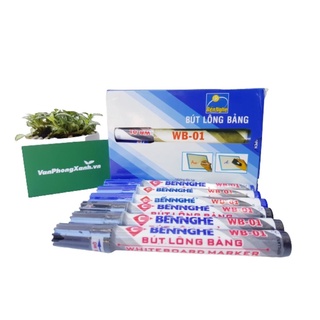 Bút lông bảng bến nghé wb01 2.5mm - xanh/đen
