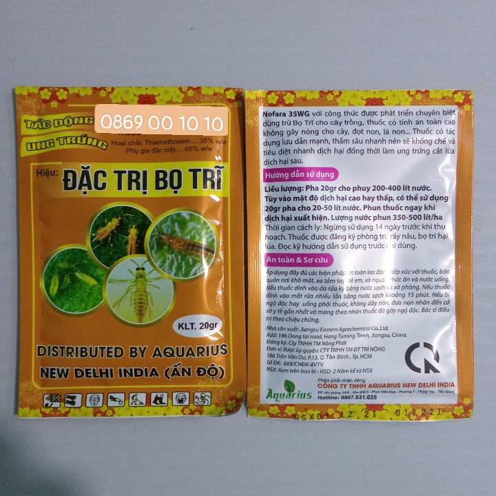 Đặc trị bọ trĩ / gói 20 gram / pha 25 lít nước