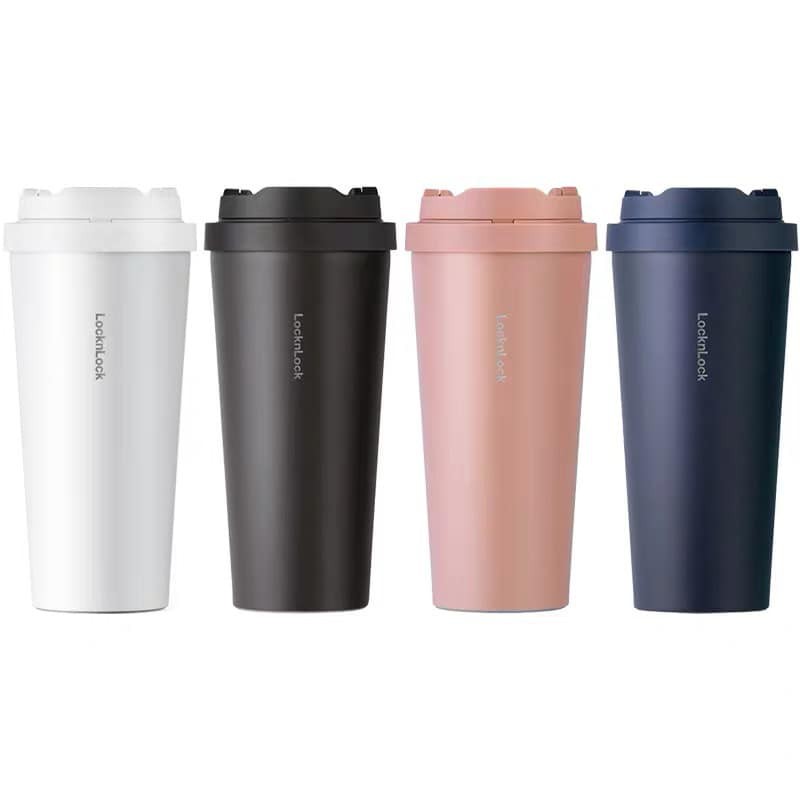 Bình Giữ Nhiệt Lock&amp;Lock Energetic One-Touch Tumbler LHC3249 (550ML) - BH 6 tháng - Hàng Chính Hãng