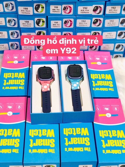 Đồng Hồ Thông Minh Y92, Wifi Định Vị GPS Chống Nước Nghe Nhạc Chụp Ảnh Gọi điện