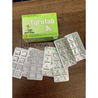 Viên ngậm sát trùng Tyrotab