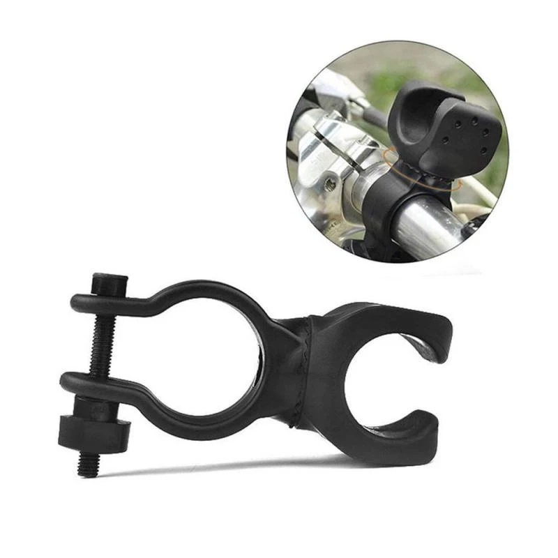 Giá Đỡ Đèn Pin/Đèn Chiếu Sáng Phía Trước Xe Đạp Xoay 360 Độ Có Thể Điều Chỉnh