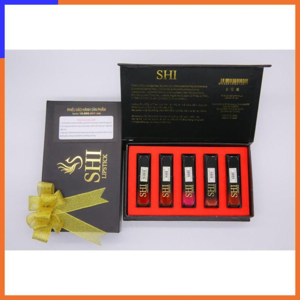 SÉT QUÀ TẶNG PHỤ NỮ - Son SHI không chì - Bền màu - Lên Màu Chuẩn - Hàng mới về 2021 V V V | BigBuy360 - bigbuy360.vn