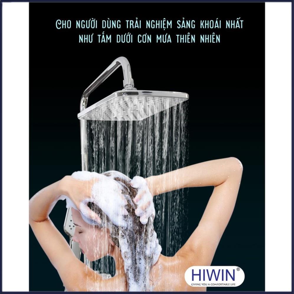 Vòi hoa sen, sen tắm  nóng lạnh tích hợp 3 đầu vòi cao cấp HIWIN KF-122