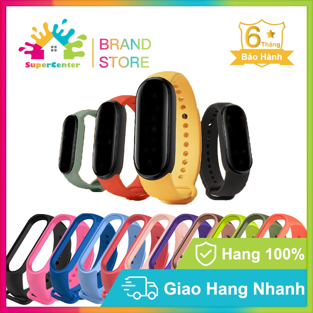 Xiaomi Mi Band 5 Dây Đeo Silicon Thay Thế Cho Đồng Hồ Thông Minh