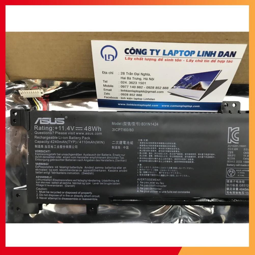 💖💖 Pin (Original)48Wh Asus K401L K401LB B31n1424 Battery