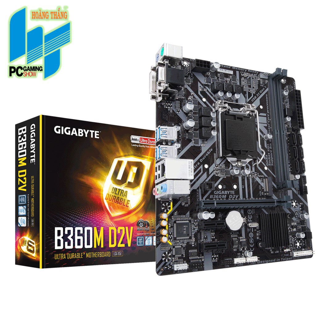 Combo Main Giga B360 / I3 8100 / Kingmax 4-8GB Zeus Dragon