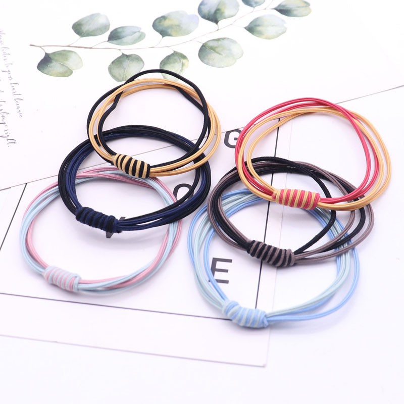 Cột tóc Hàn Quốc siêu dễ thương