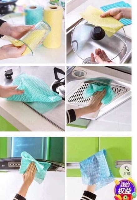 Cuộn Giấy Lau Đa Năng Siêu Sạch