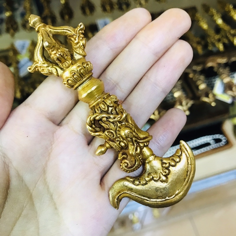 [PHÁP BẢO MINH CHÂU] DAO NGUYỆT NHA NEPAL 10cm M2 - ĐỒNG CHẤT LƯỢNG CAO