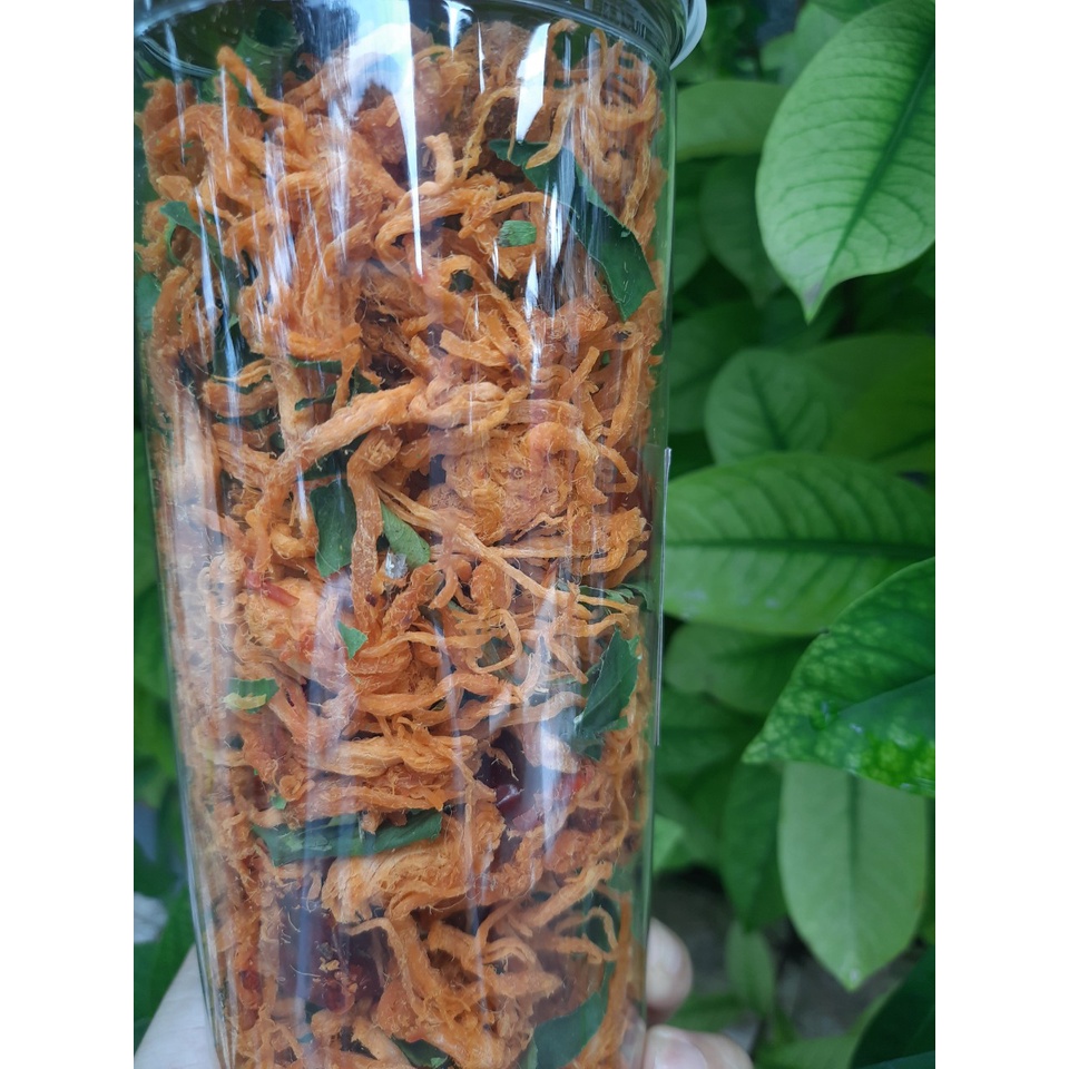 Khô gà lá chanh, thịt gà khô loại 300g thơm ngon, khô gà lá chanh ăn vặt chuẩn vị | BigBuy360 - bigbuy360.vn