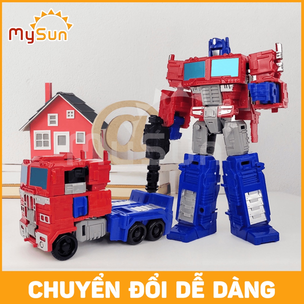 Đồ chơi Robot biến hình Transformer Optimus Prime, Bumblebee xe ô tô