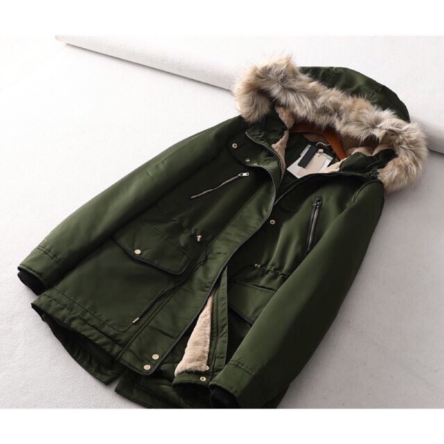 Áo parka stra xuất