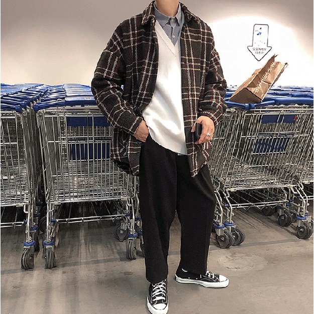 Áo Sơ Mi Fannel Dạ Unisex Cho Cả Nam Và Nữ Vải Dạ Hàn Đẹp Và Thoáng Mát