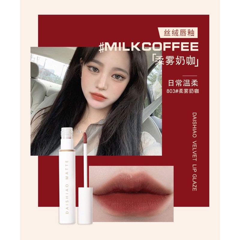 Set Hộp 4 cây son DAISHIAO MATTE son Nội địa Trung