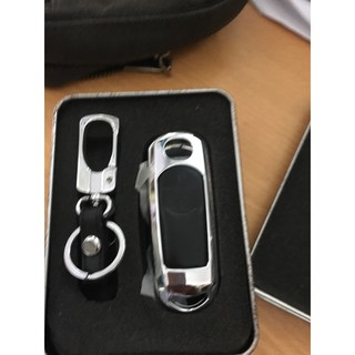 Ốp inox chìa khóa xe mazda cao cấp