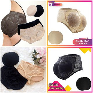 Quần Độn Mông 💖 Quần Độn Mông Chính Hãng Ren Hoa Mút Rời Cao Cấp 1IN1