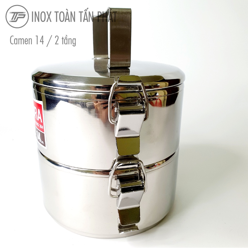 Camen Inox 14cm Đựng Thực Phẩm - Inox 304