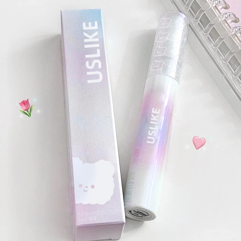 [Hàng mới về]Son Bóng USLIKE Hiệu Ứng Gương Dưỡng Ẩm Lâu Trôi