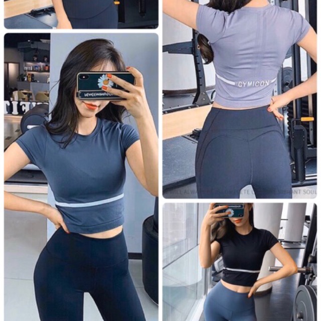 ÁO TẬP GYM CROPTOP QC T3