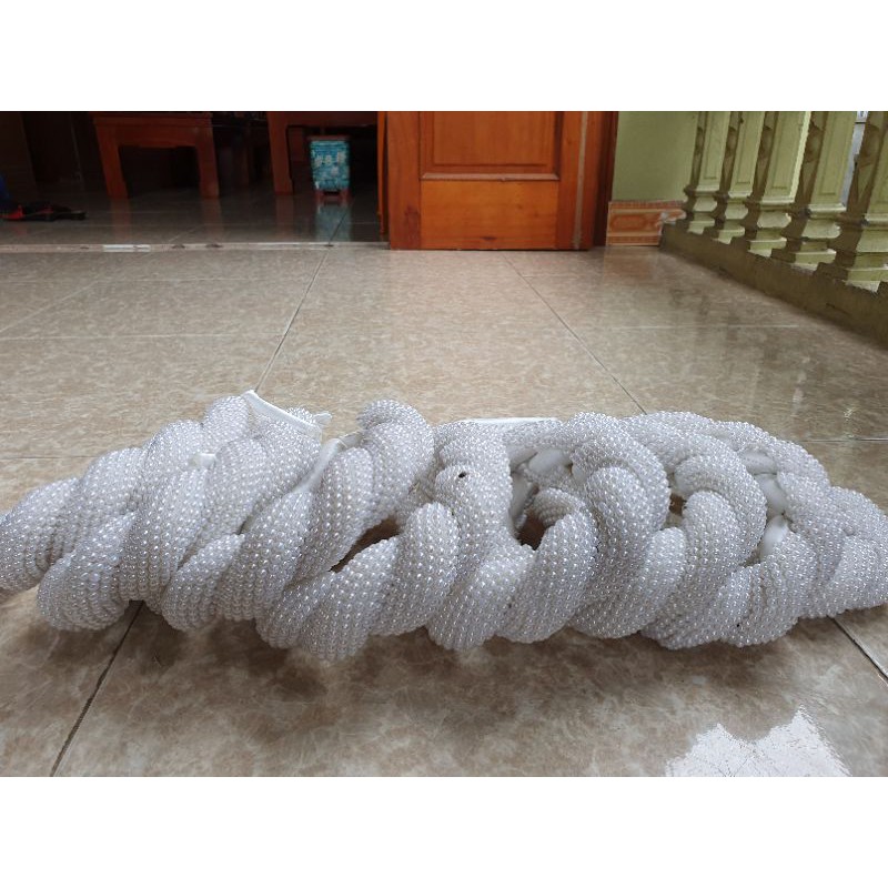 Mấn đội đầu đính hạt trai