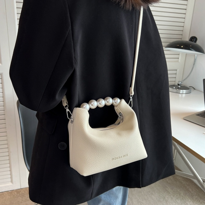 IELGY Túi Đeo Vai Có Dây Đeo Mắc Xích Ngọc Trai Nhiều Màu Sắc Tùy Chọn Cho Nữ