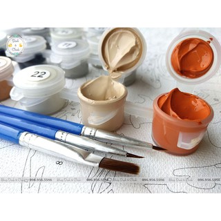 Tranh tô màu MS29 - Phố Phường