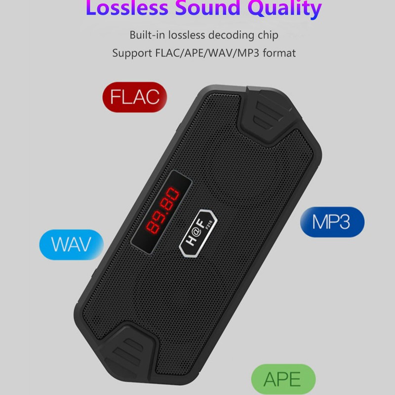 Loa Nghe Nhạc Mp3 Bluetooth 5.0 Không Dây Âm Thanh Siêu Trầm Hỗ Trợ Thẻ Tf Sd Cho Điện Thoại / Máy Tính