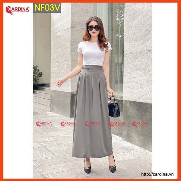 Chân Váy Chống Nắng Nữ CARDINA Nhật Bản Chất Thun Lạnh Mềm Mát NF | BigBuy360 - bigbuy360.vn